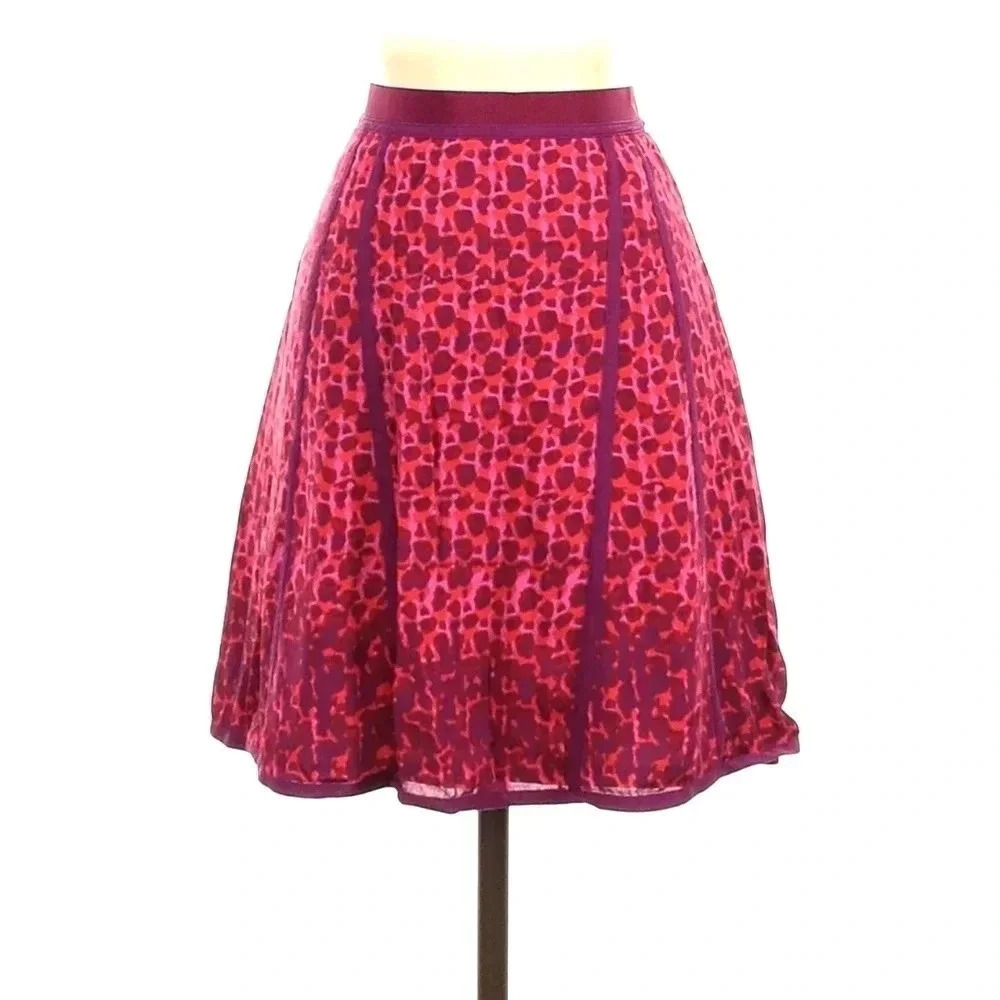 Marc by Marc Jacobs Women Red Silk Skirt